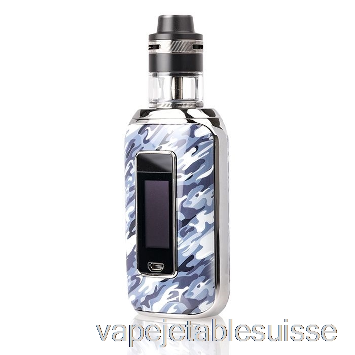 Vape Suisse Aspire Skystar Revvo 210w Kit De Démarrage à écran Tactile Camouflage Bleu